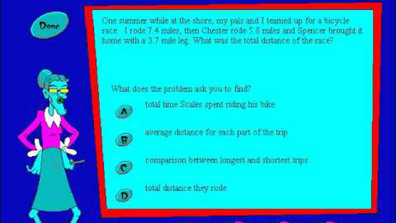 Math Blaster Mystery: The Great Brain Robbery Full Walkthrough