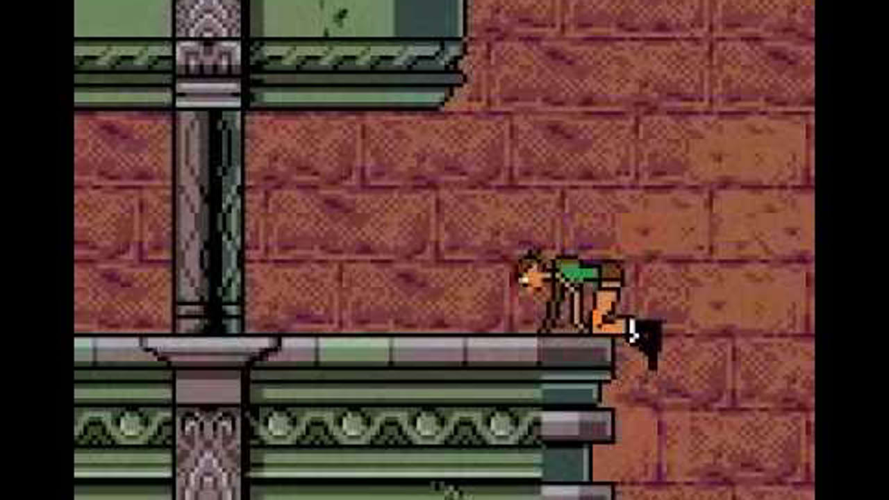 Tomb Raider Curse Of The Sword (GBC) First Level Part 3