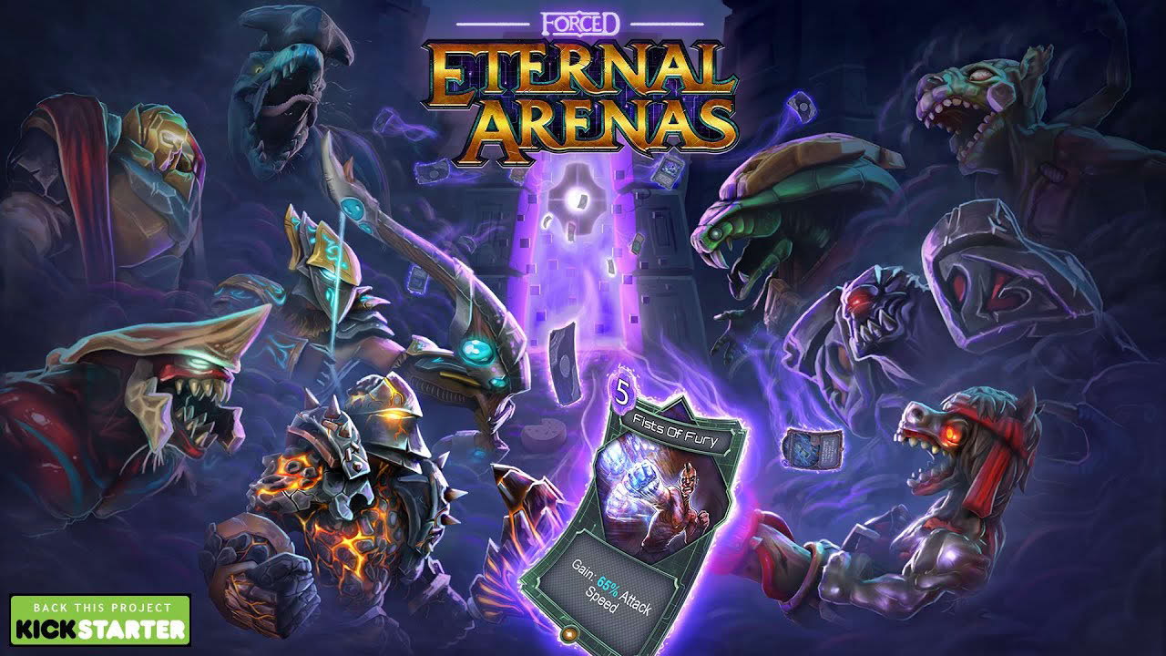 Forced: Eternal Arenas on Kickstarter