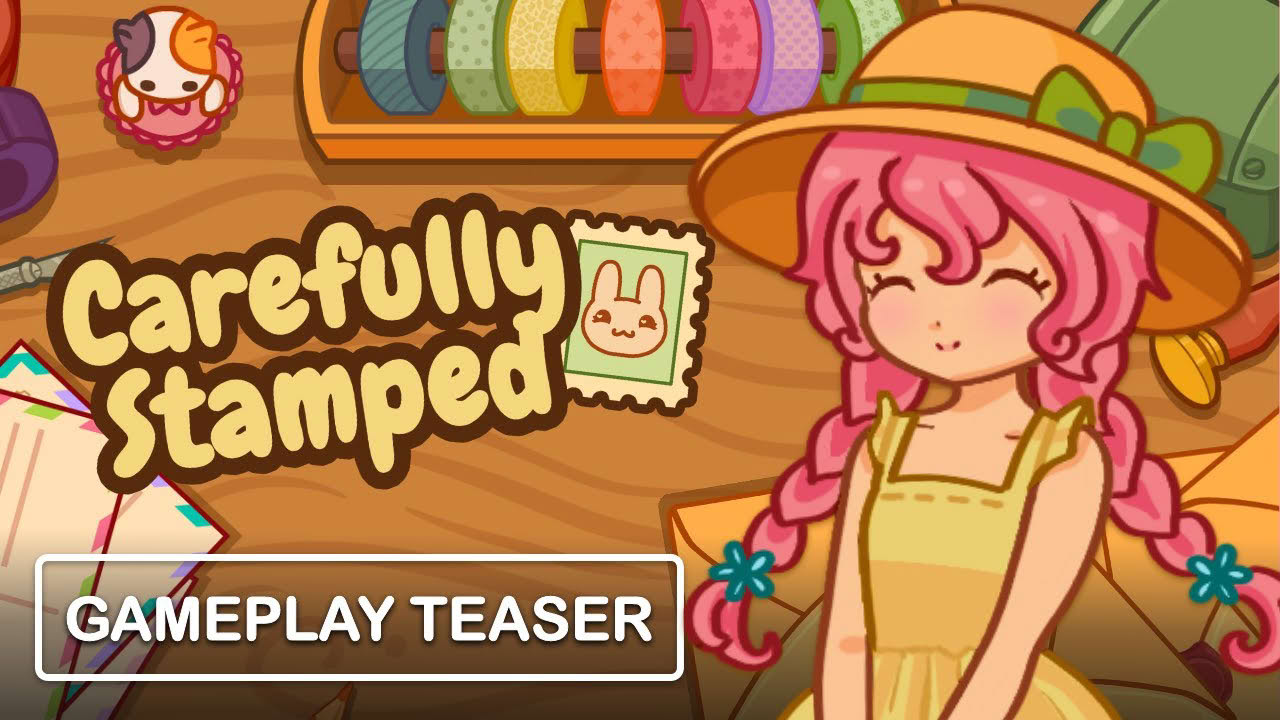 Carefully Stamped - Wholesome Cozy Postcard Designer Sim - Gameplay Teaser (Steam)