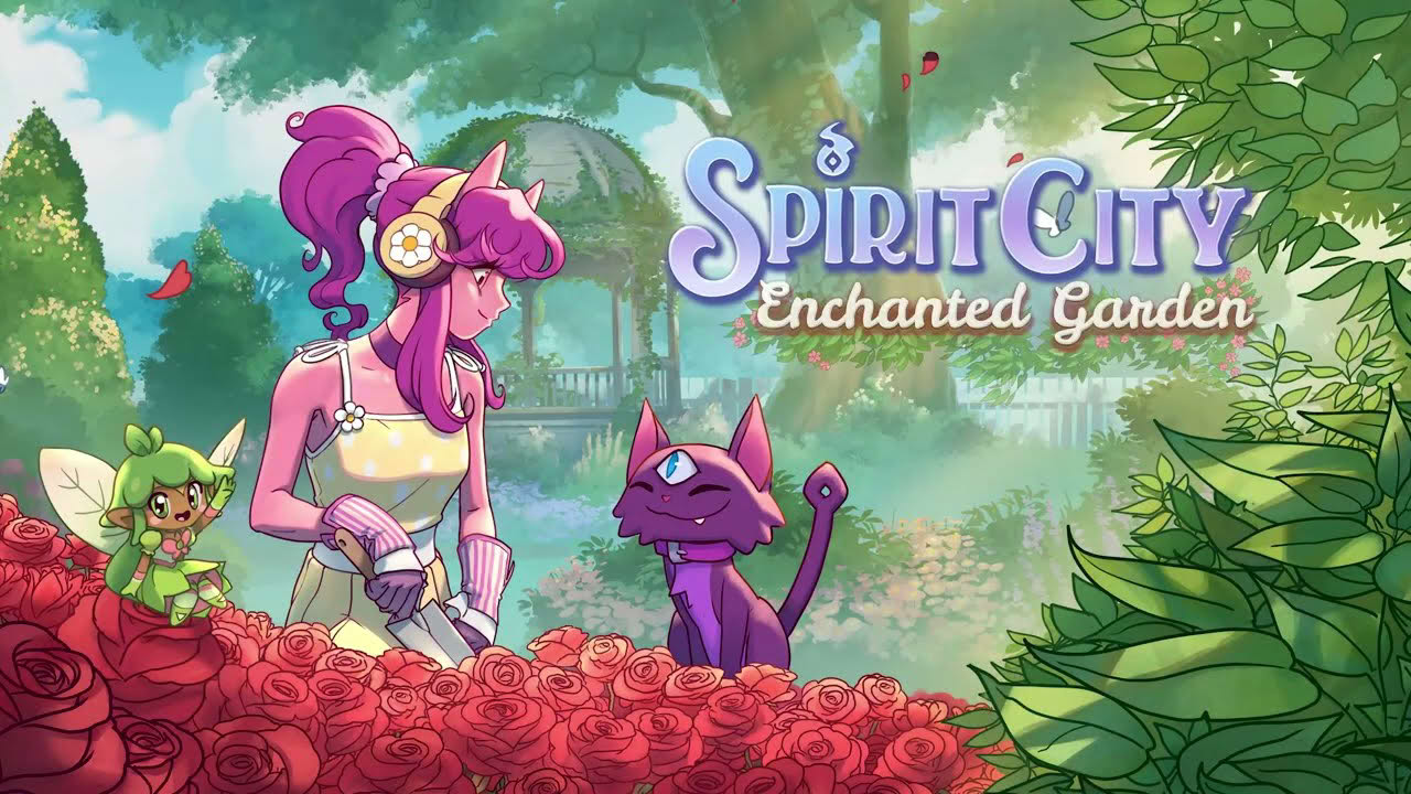 Spirit City: Lofi Sessions - Enchanted Garden DLC - Release trailer