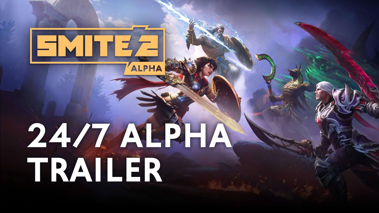 SMITE 2 - 24/7 Closed Alpha LIVE Now!