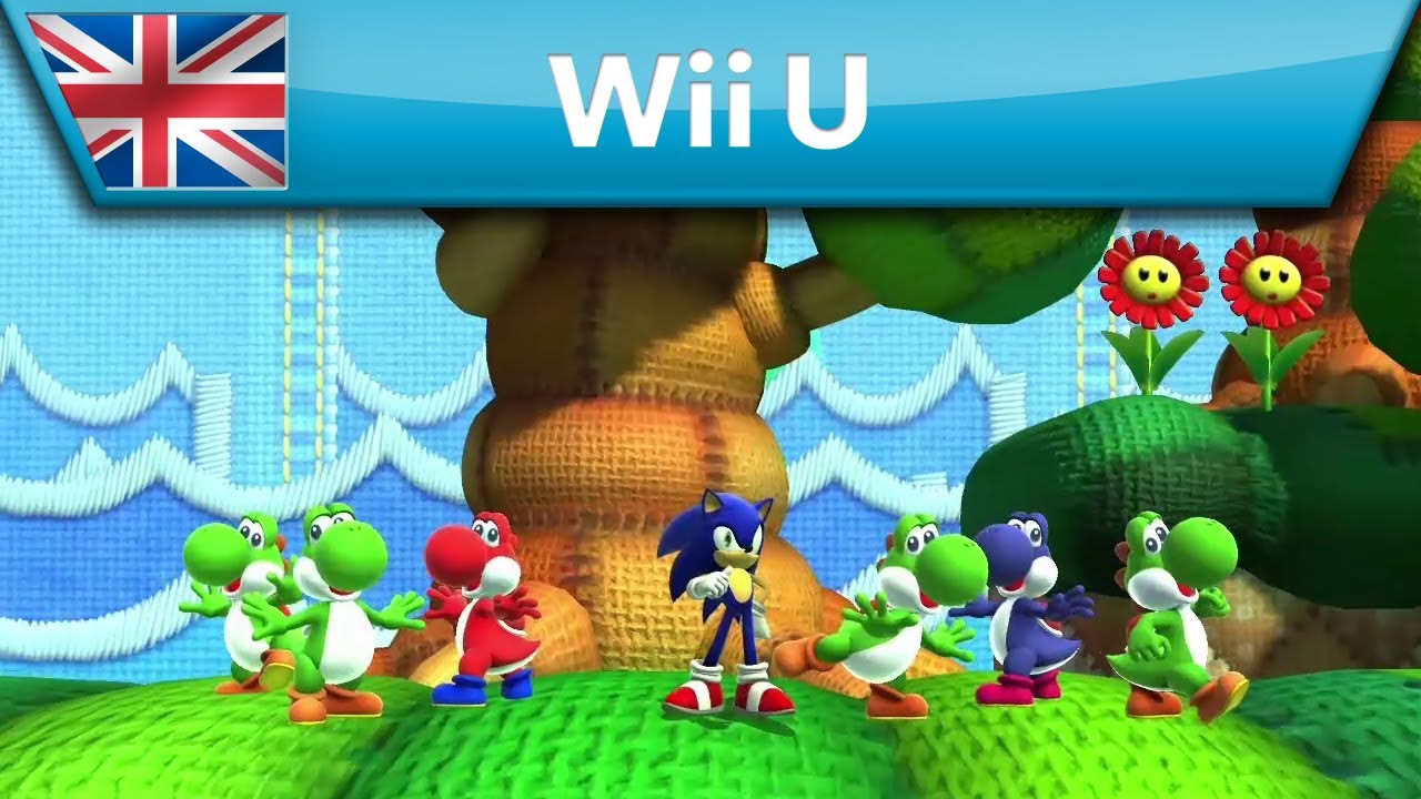Sonic Lost World - Yoshi's Island Zone Add-On Content (Wii U)