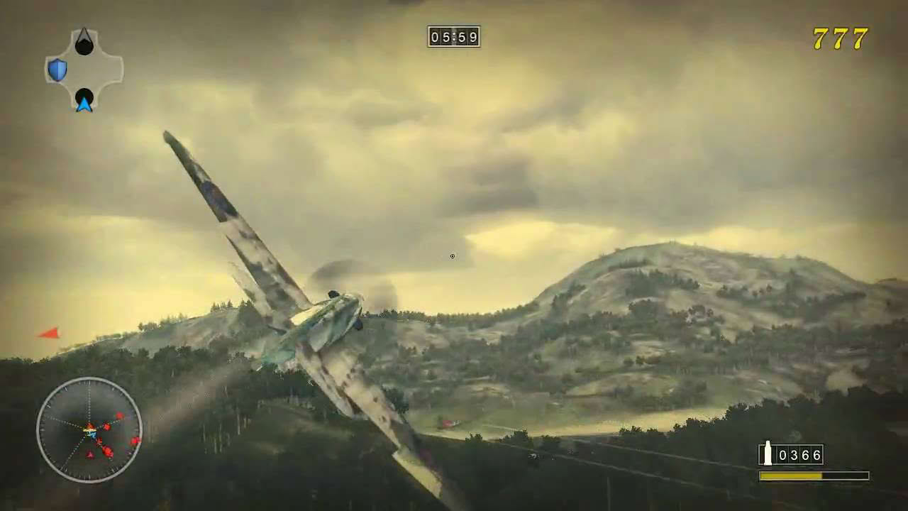 Blazing Angels 2 HD gameplay