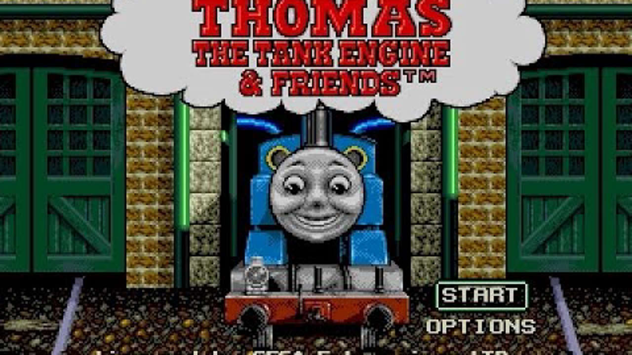 Mega Drive Longplay [413] Thomas the Tank Engine and Friends