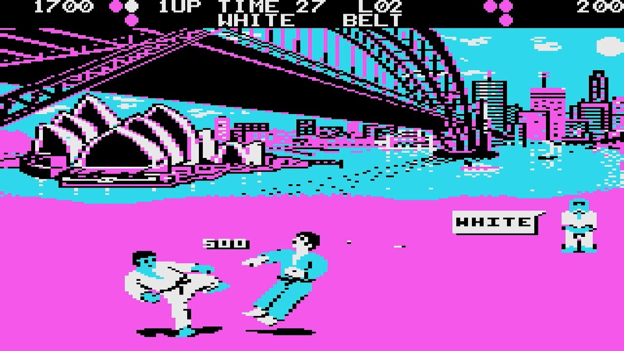 World Karate Championship (PC/DOS) 1986, Epyx, System-3