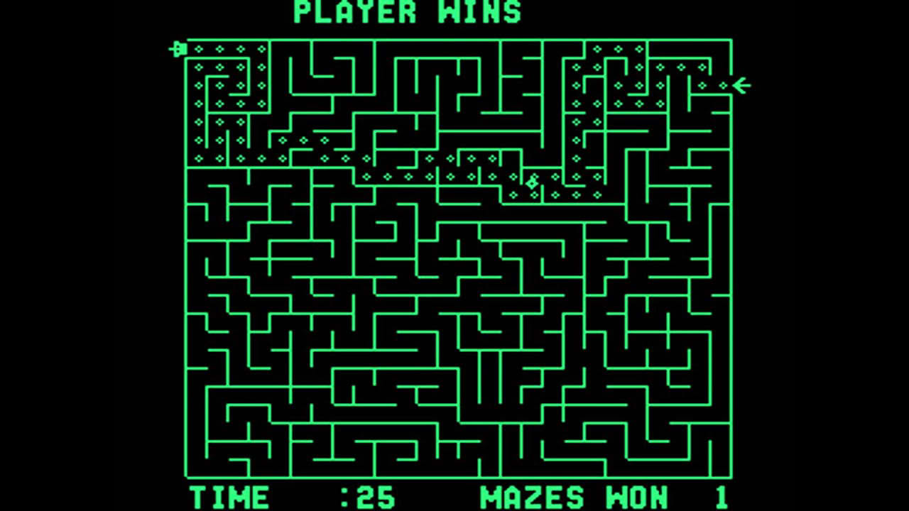 Amazing Maze [MAME] [shortplay]
