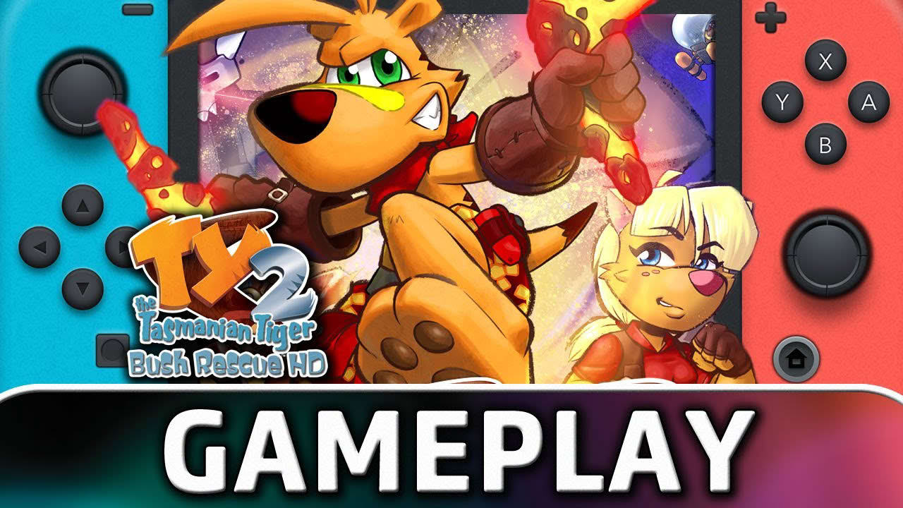 Ty the Tasmanian Tiger 2: Bush Rescue HD | Nintendo Switch Gameplay