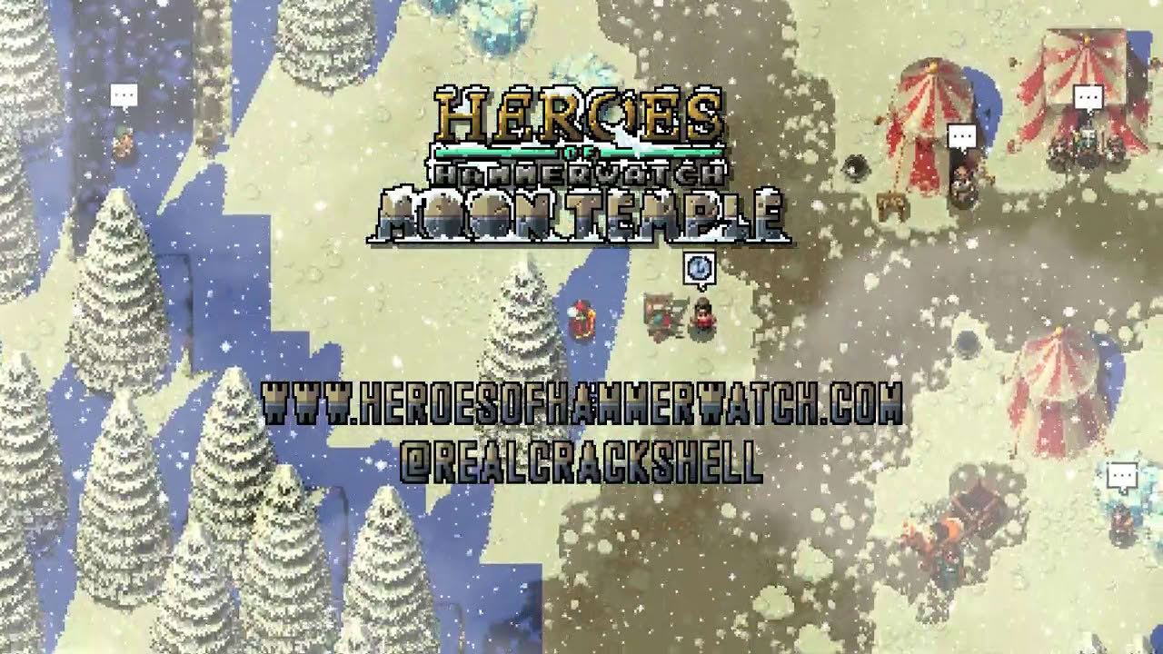 Heroes of Hammerwatch, Moon Temple, Launch Trailer