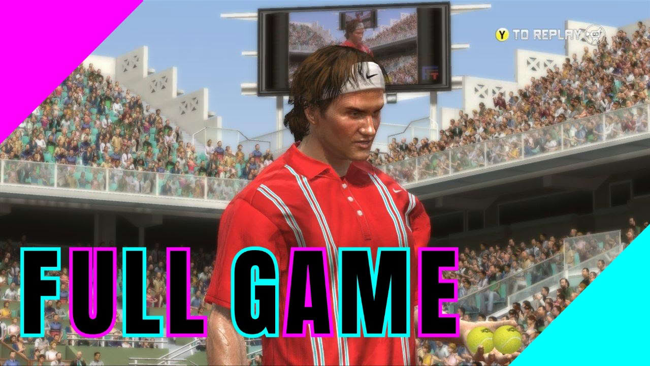 Top Spin 3 (2008) PS3 | Gameplay | Roger Federer vs Rafael Nadal | Maria Sharapova vs Justine Henin