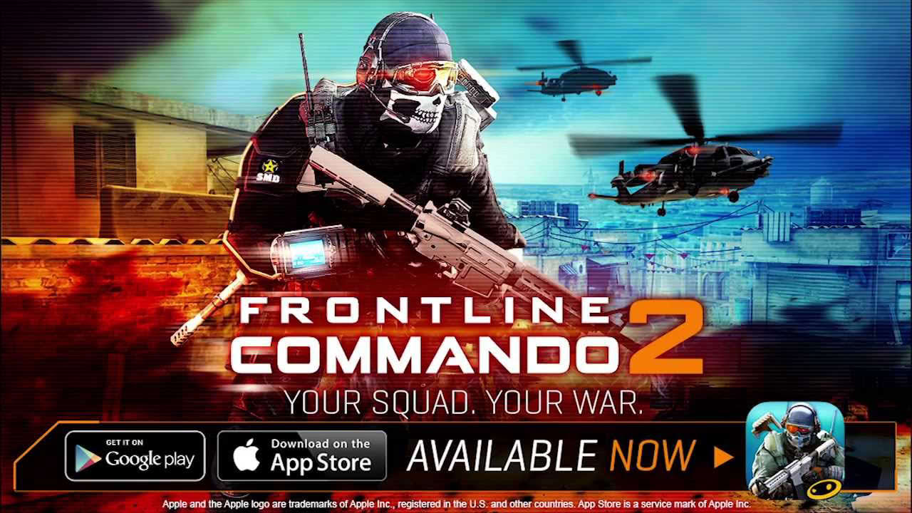 Frontline Commando 2 now available FREE on Google Play and App Store!