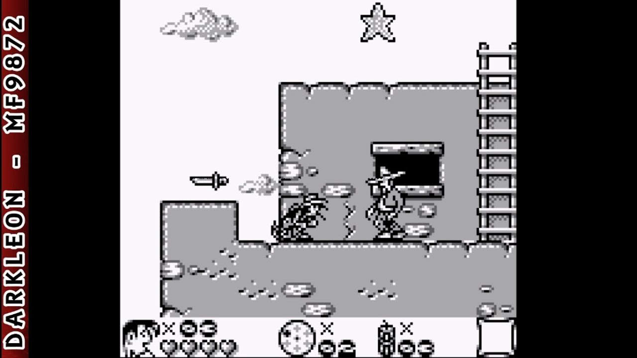 Game Boy - Lucky Luke © 1996 Infogrames - Gameplay