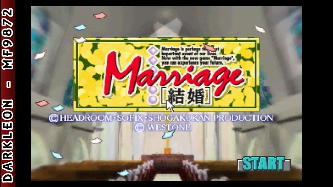 PlayStation - Kekkon - Marriage (1996) - Intro