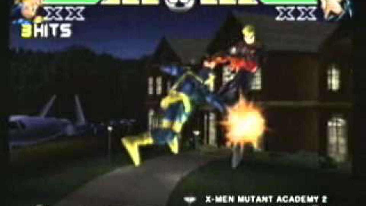 X-men Mutant Academy 2 Preview Trailer (Sony Playstation)