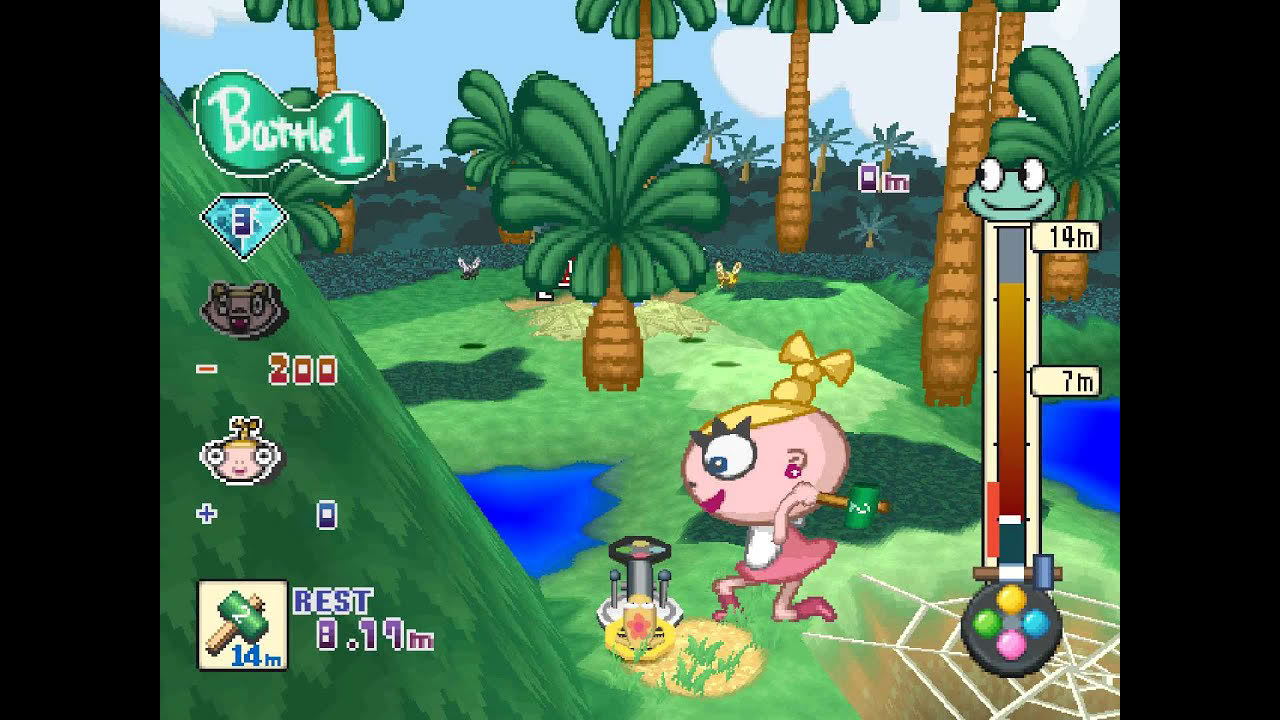 PS1 Kero Kero King Gameplay