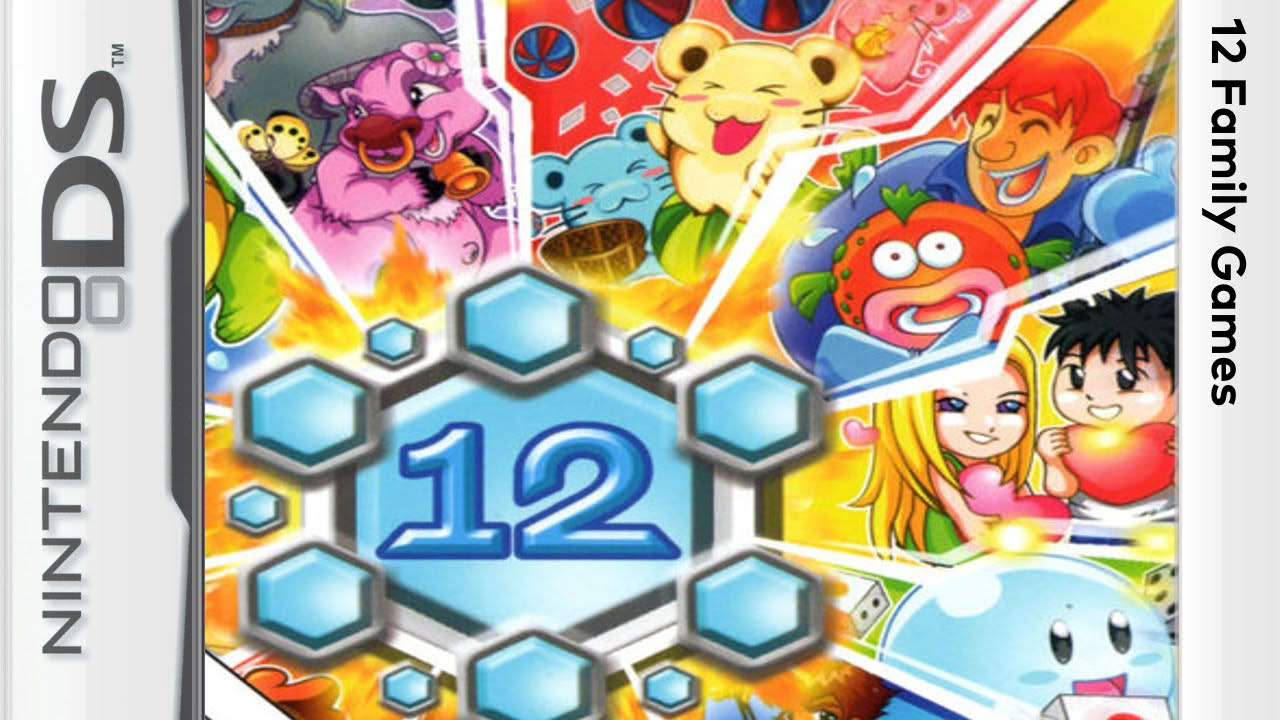 12 Family Games - Nintendo DS [Longplay]