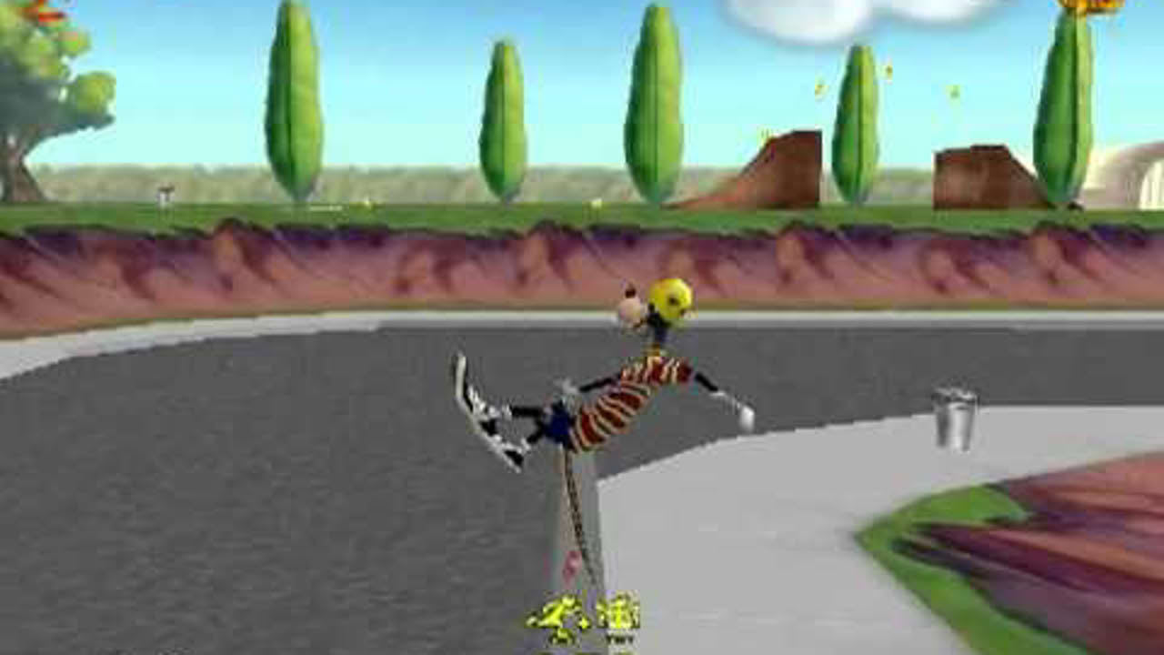Gaming with Netbooks: Disney's Extremely Goofy Skateboarding