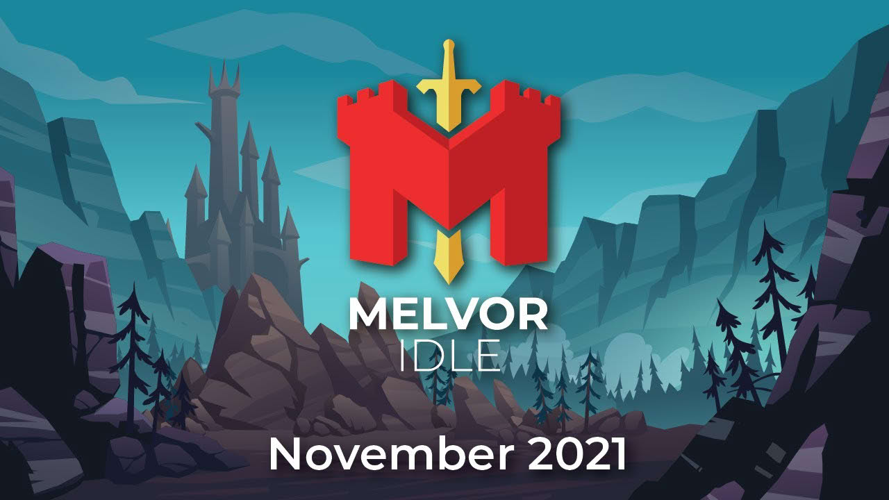 Melvor Idle v1.0 is coming 18 November, 2021!