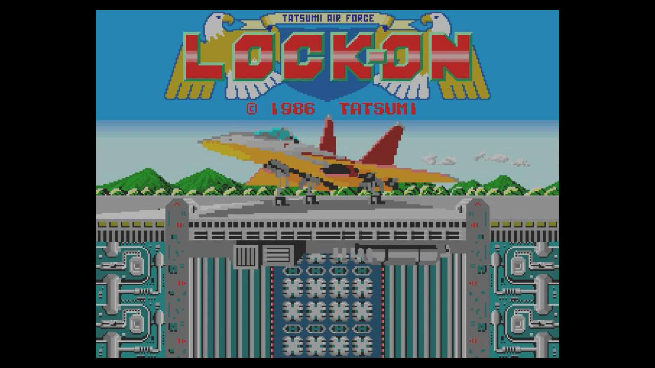LOCK-ON (Arcade, Tatsumi/Data East, 1986) 720p HD 60fps