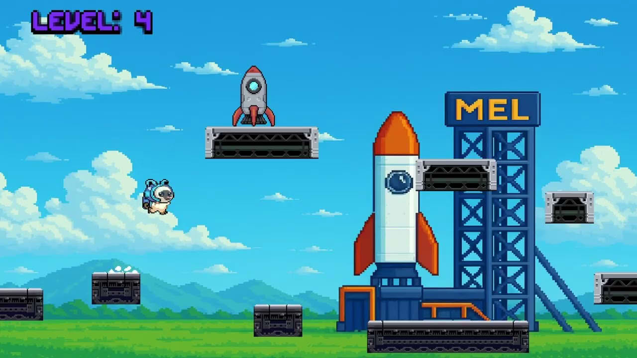 Mel The Space Cat by @emberboxstudio