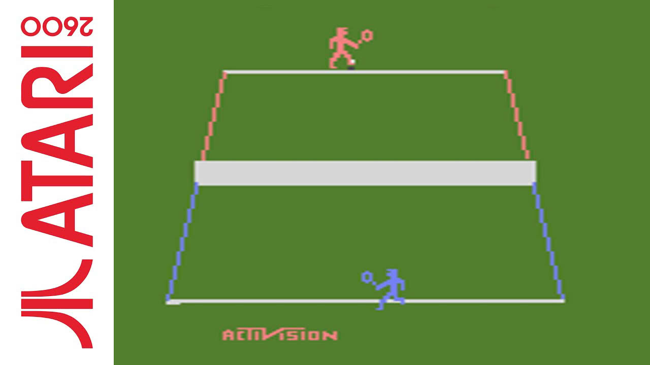 [Atari 2600] Tennis (1981) Longplay