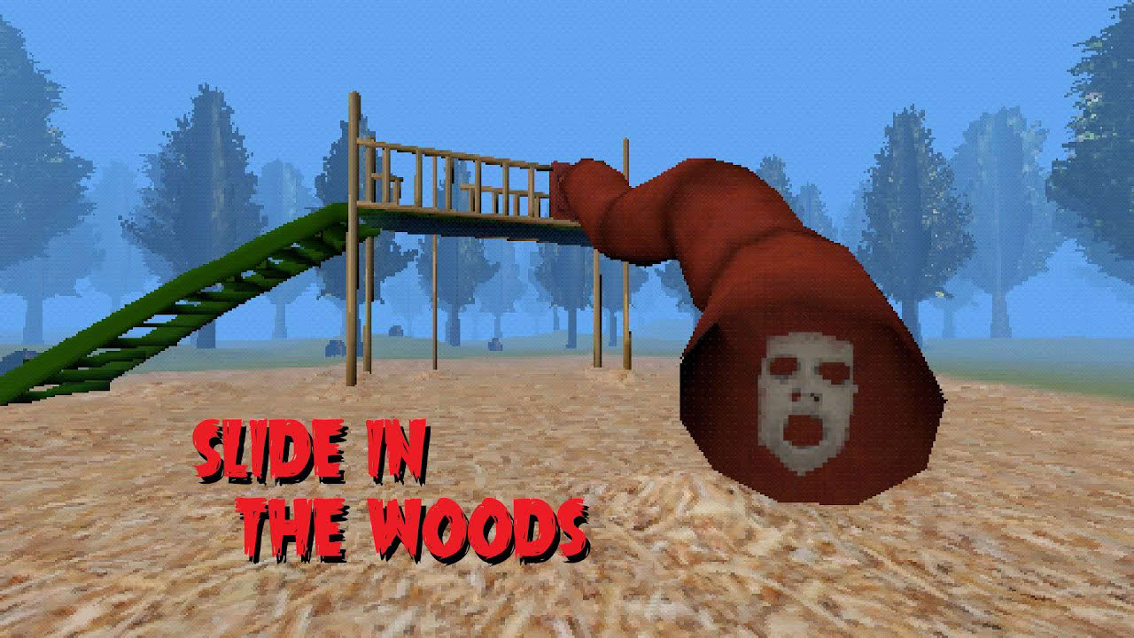 Slide in the woods - Ride a slide in the middle of the woods and participate in an ancient ritual!