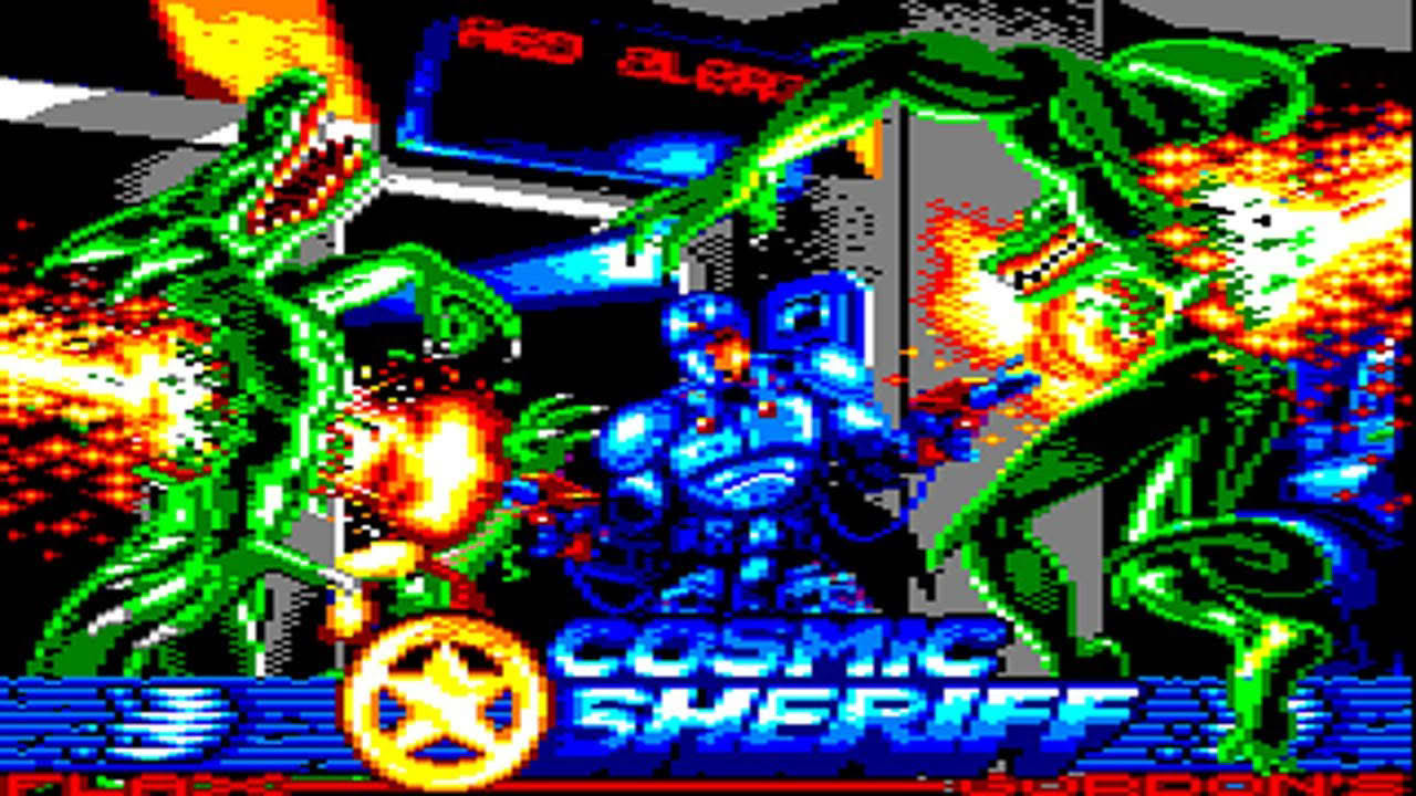 [Amstrad CPC] Cosmic Sheriff - Longplay