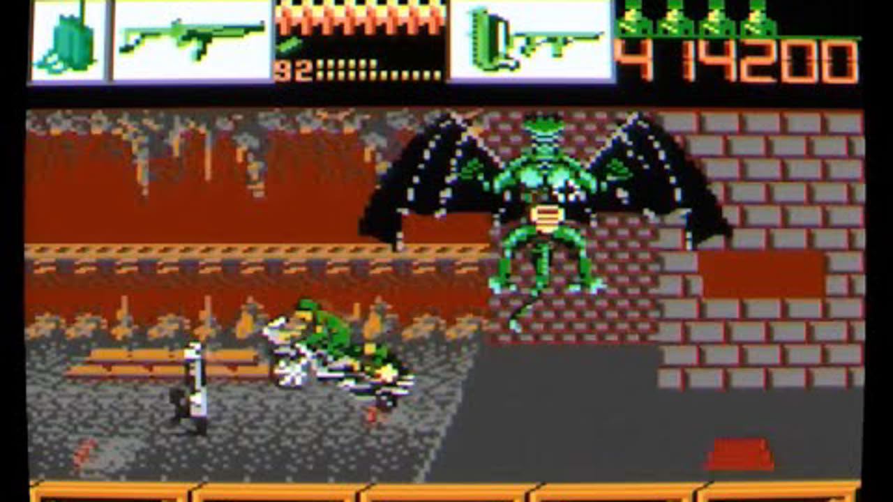Atari 7800 Alien Brigade