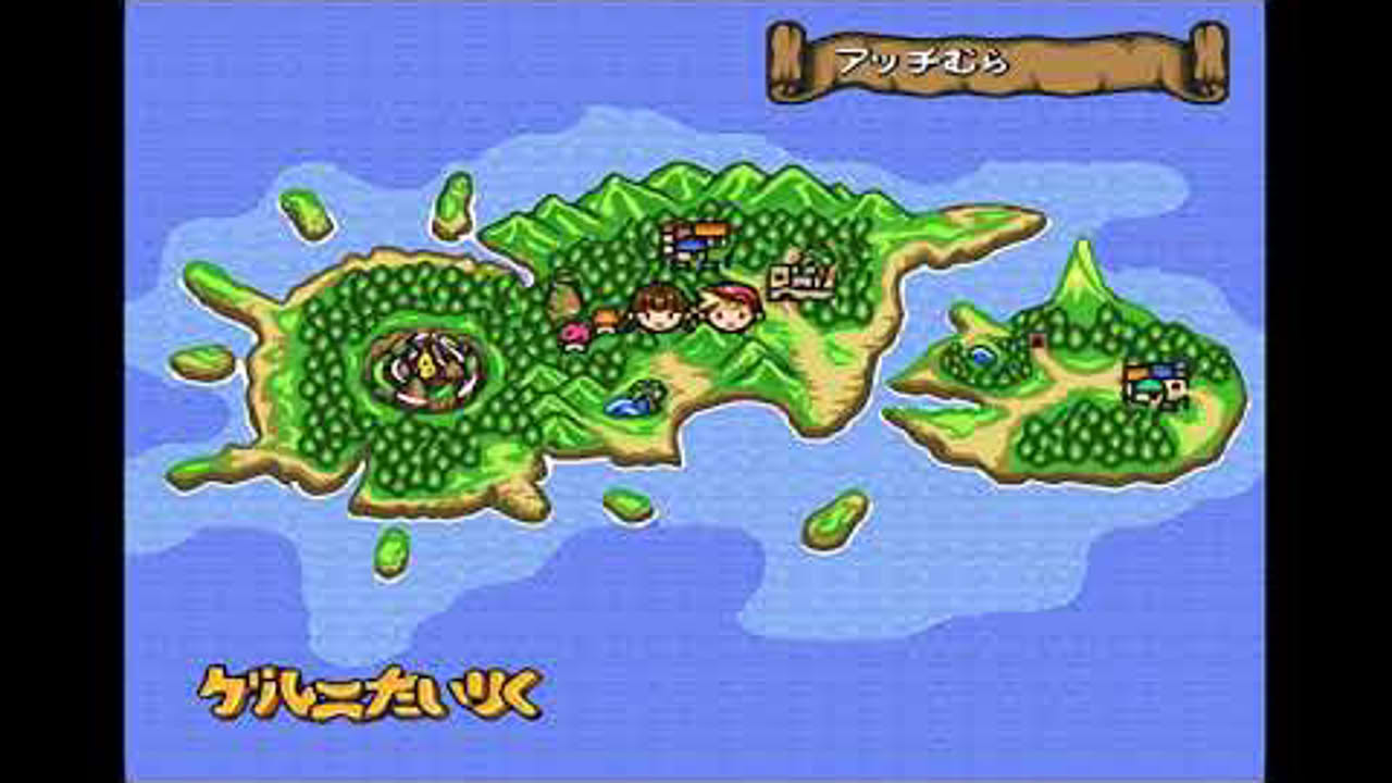 1436 Mahoujin Guru Guru 2 魔法陣グルグル2 SNES 1440p 60fps
