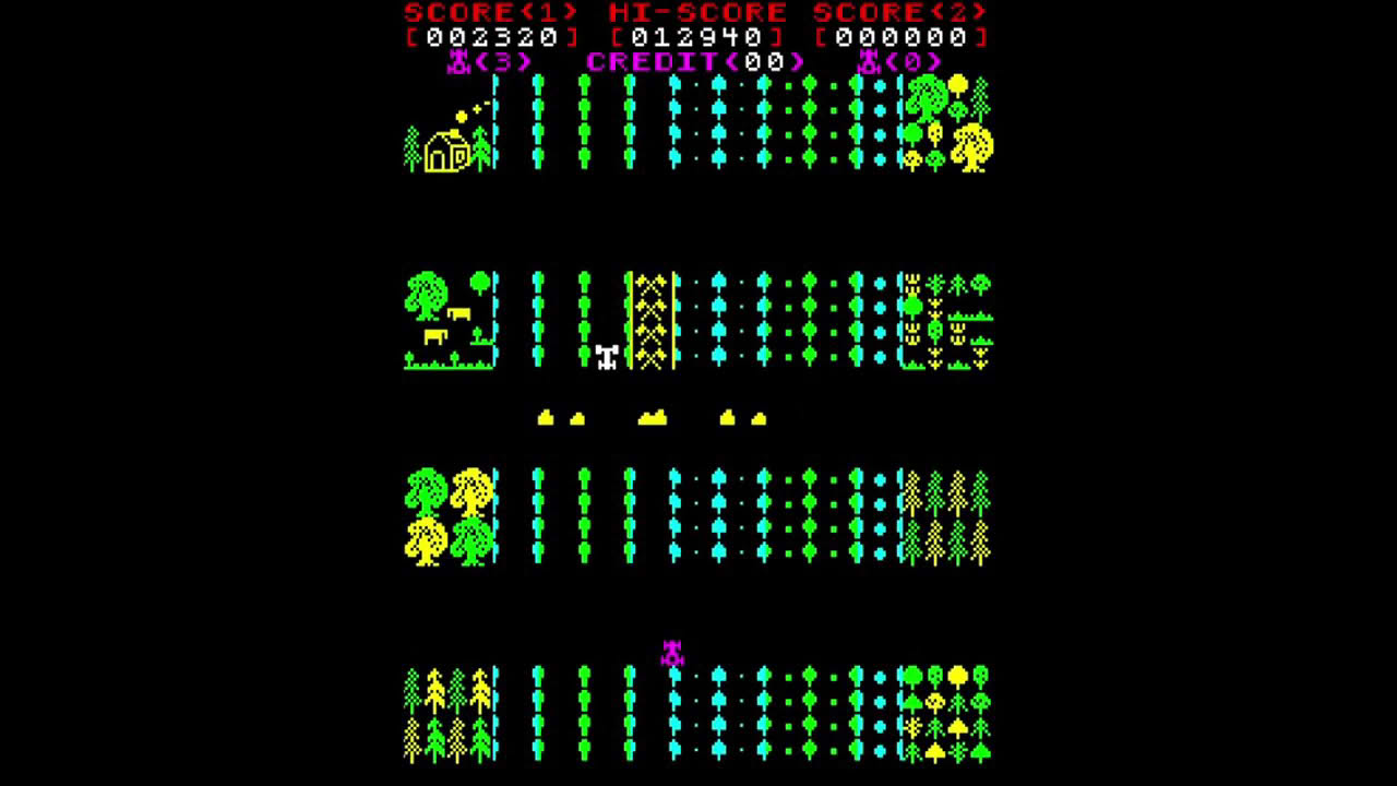 Safari Rally - (1979) - Arcade - gameplay