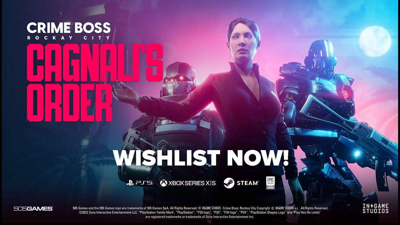 Cagnali's Order DLC Trailer - Crime Boss: Rockay City [ESRB]