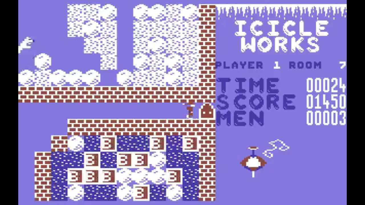 Icicle Works Longplay (C64) [50 FPS]