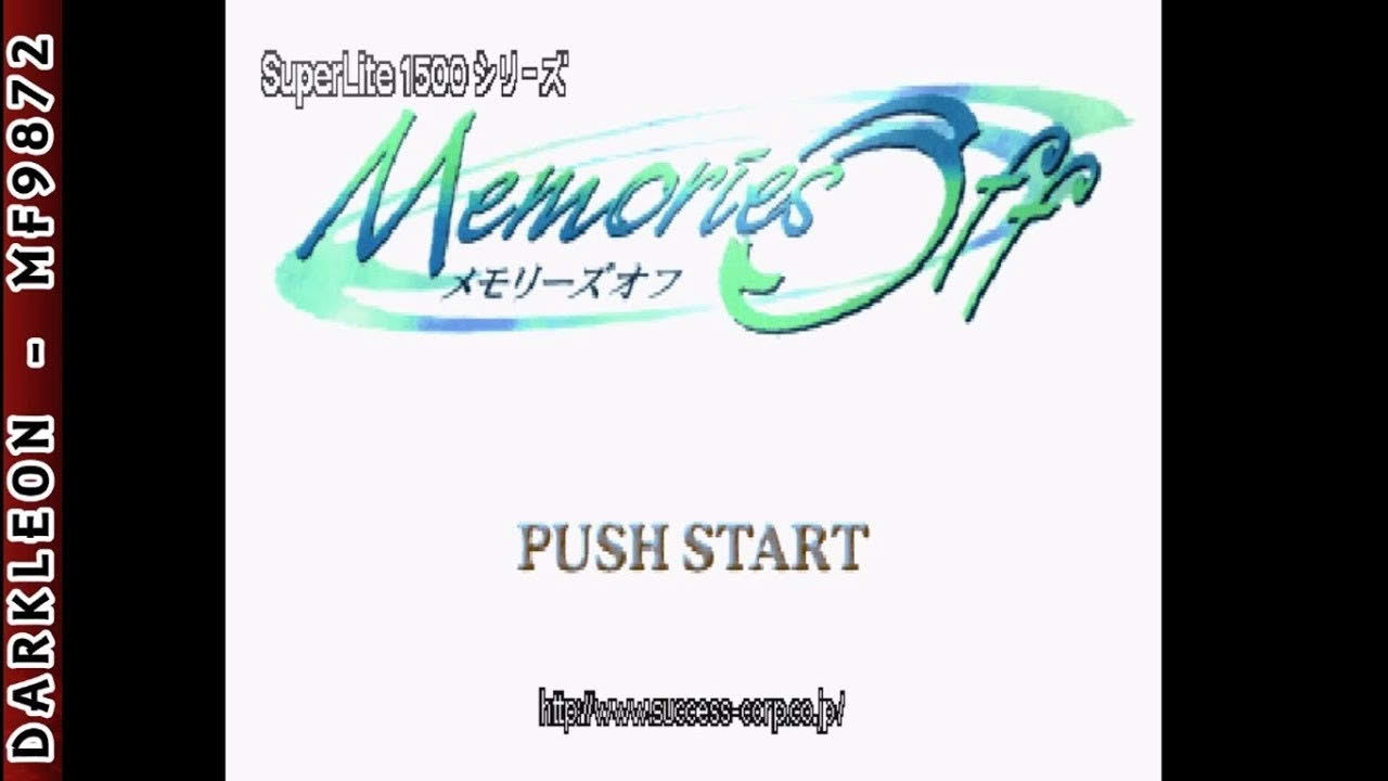 PlayStation - Memories Off (1999) - Intro