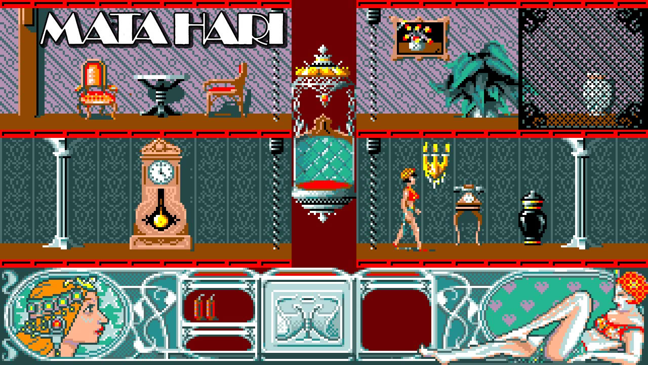 Mata Hari Longplay Atari ST (Loriciels)