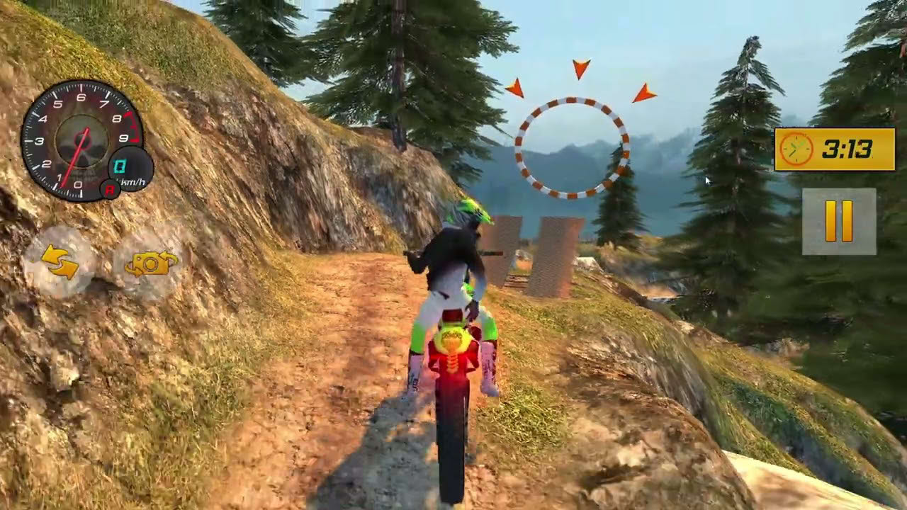 Moto Offroad Simulator Gameplay an Offroad Time Trial Racing Game