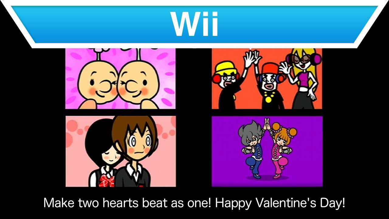 Wii - Rhythm Heaven Fever Valentine's Day Trailer