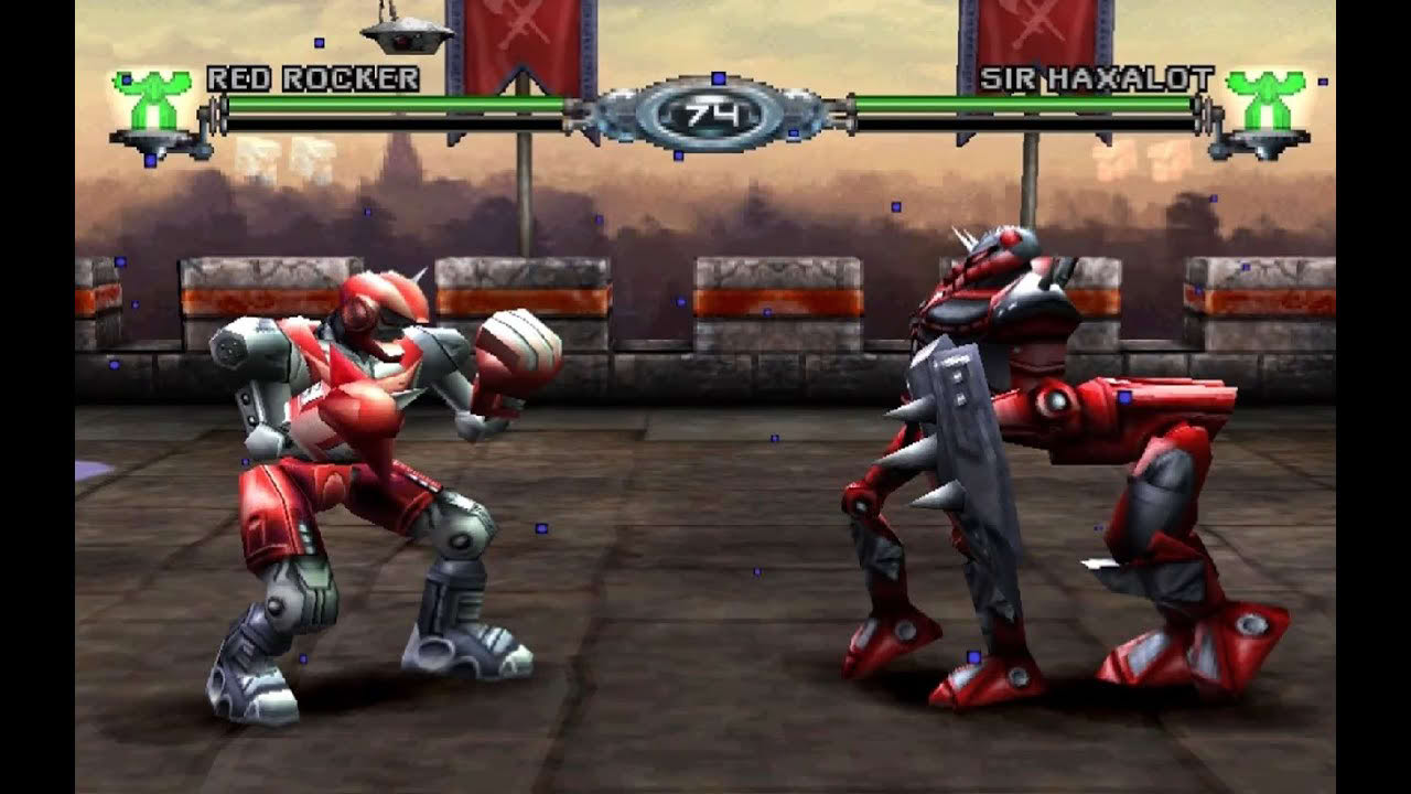 Rock 'Em Sock 'Em Robots Arena Gameplay​ Career Mode (PSX)