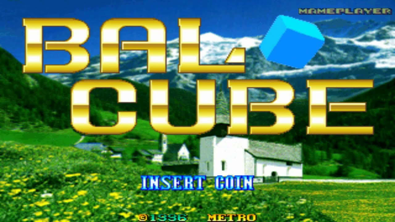 Bal Cube 1996 Metro Mame Retro Arcade Games