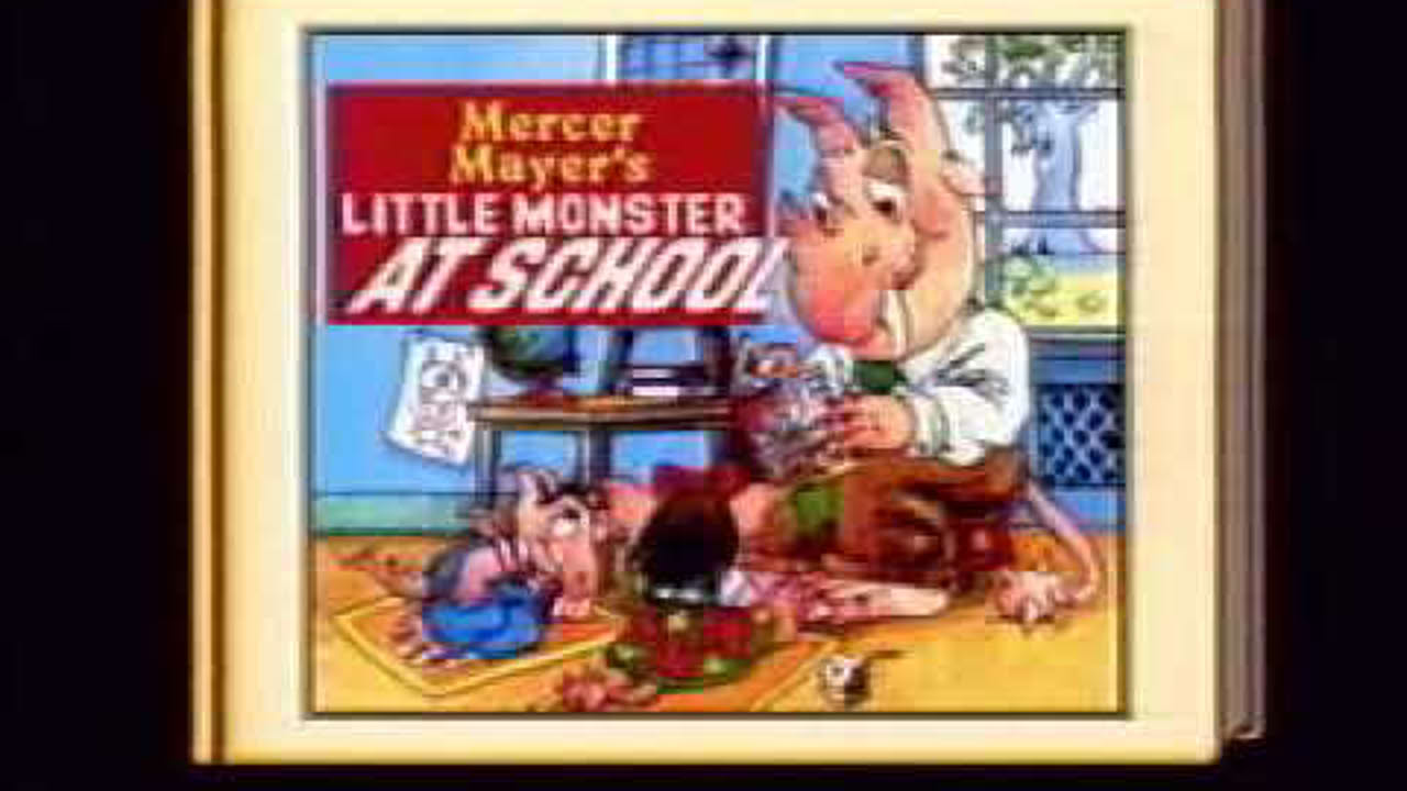 Mercer Mayer's Little Monster At School - Preview Trailer - PC DOS (1994 Living Books)