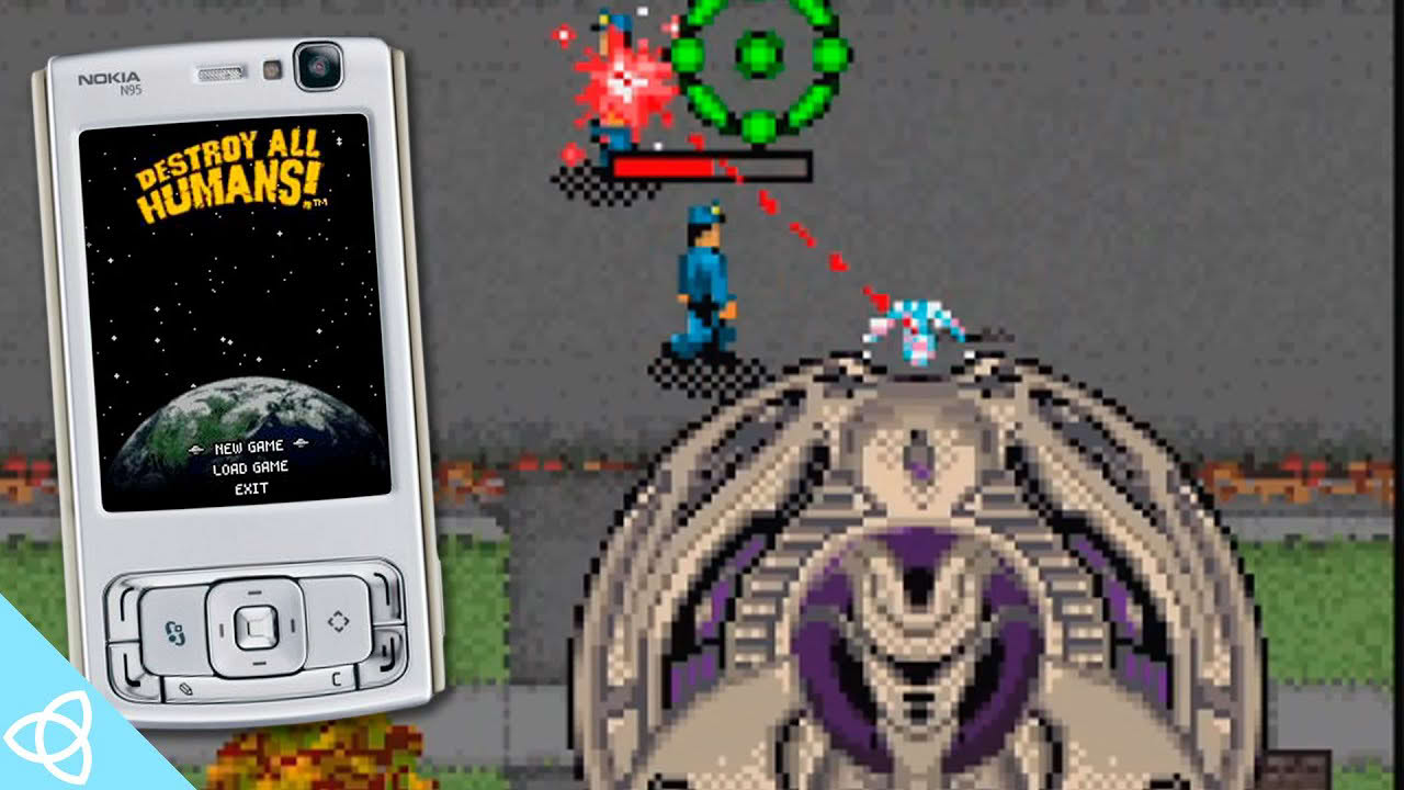 Destroy All Humans! (Java Phone Gameplay) | Demakes #62