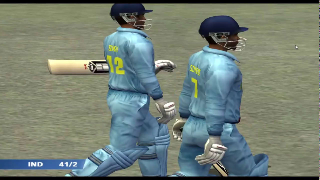EA Sports Cricket 2007 PC Gameplay (India vs. Sri Lanka).