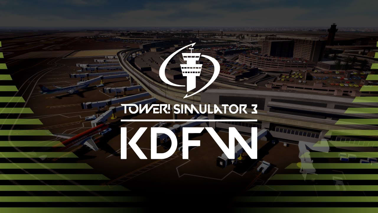 [KDFW] - Dallas Fort Worth Intl. Airport Trailer by FeelThere for Tower! Simulator