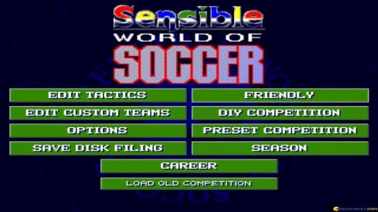 Sensible World of Soccer gameplay (PC Game, 1994)