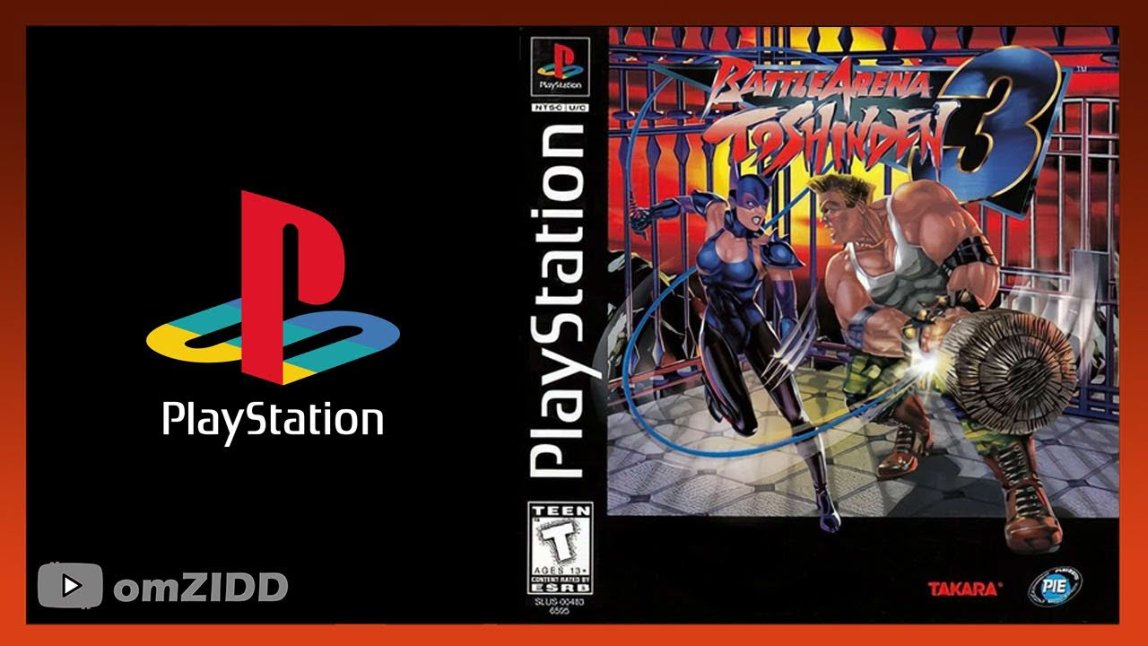 Battle Arena Toshinden 3 (1996) PS1 - Gameplay HD