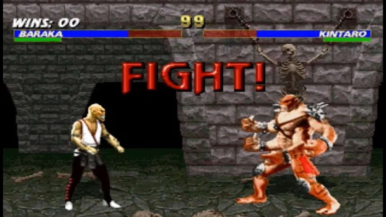 Mortal Kombat Trilogy PC Baraka Gameplay