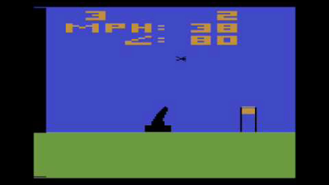 Human Cannonball for the Atari 2600