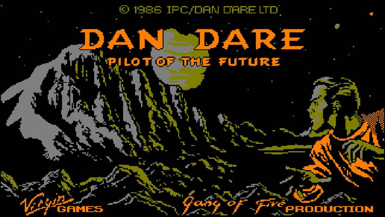 [Amstrad CPC] Dan Dare - Pilot Of The Future - Longplay