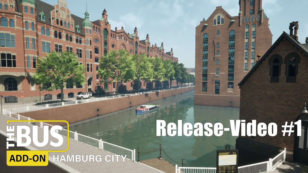 The Bus DLC - Hamburg City Release-Video#1