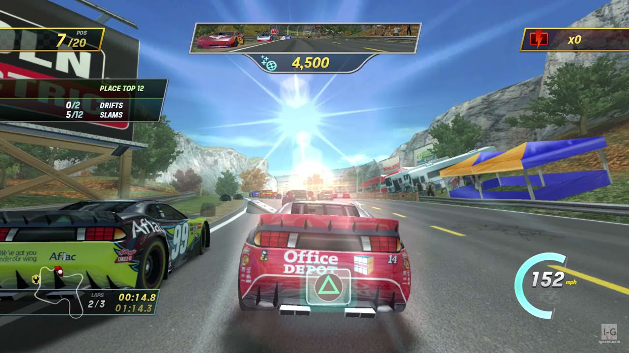NASCAR Unleashed - PS3 Gameplay (1080p60fps)