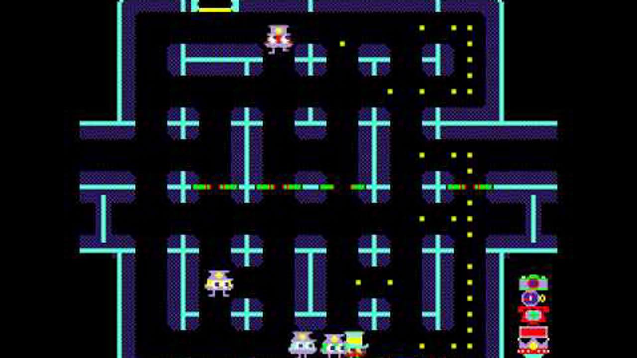 Arcade Game: Lock 'N Chase (1981 Data East)